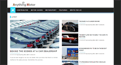 Desktop Screenshot of anythingmotor.com